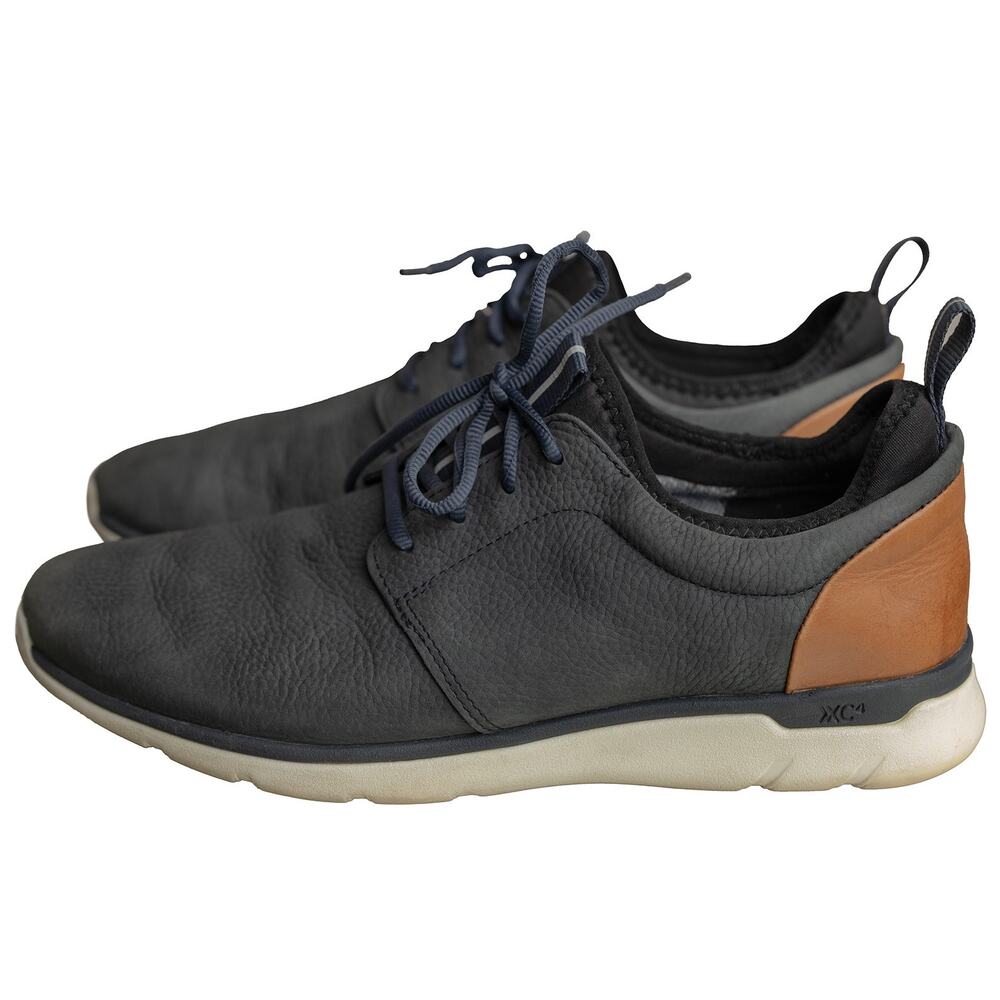 Johnston & Murphy XC4 Prentiss Minimalist Navy NuBuck WaterProof Athleisure Shoe